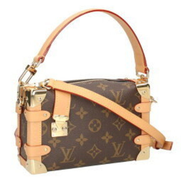 Louis Vuitton Trunk Monogram Shoulder Bag Brown - Picture 1 of 5
